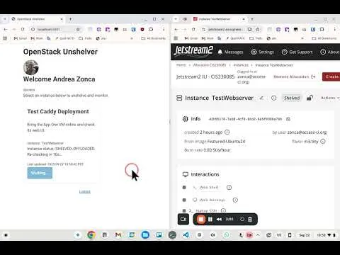 OpenStack Unshelver demo thumbnail
